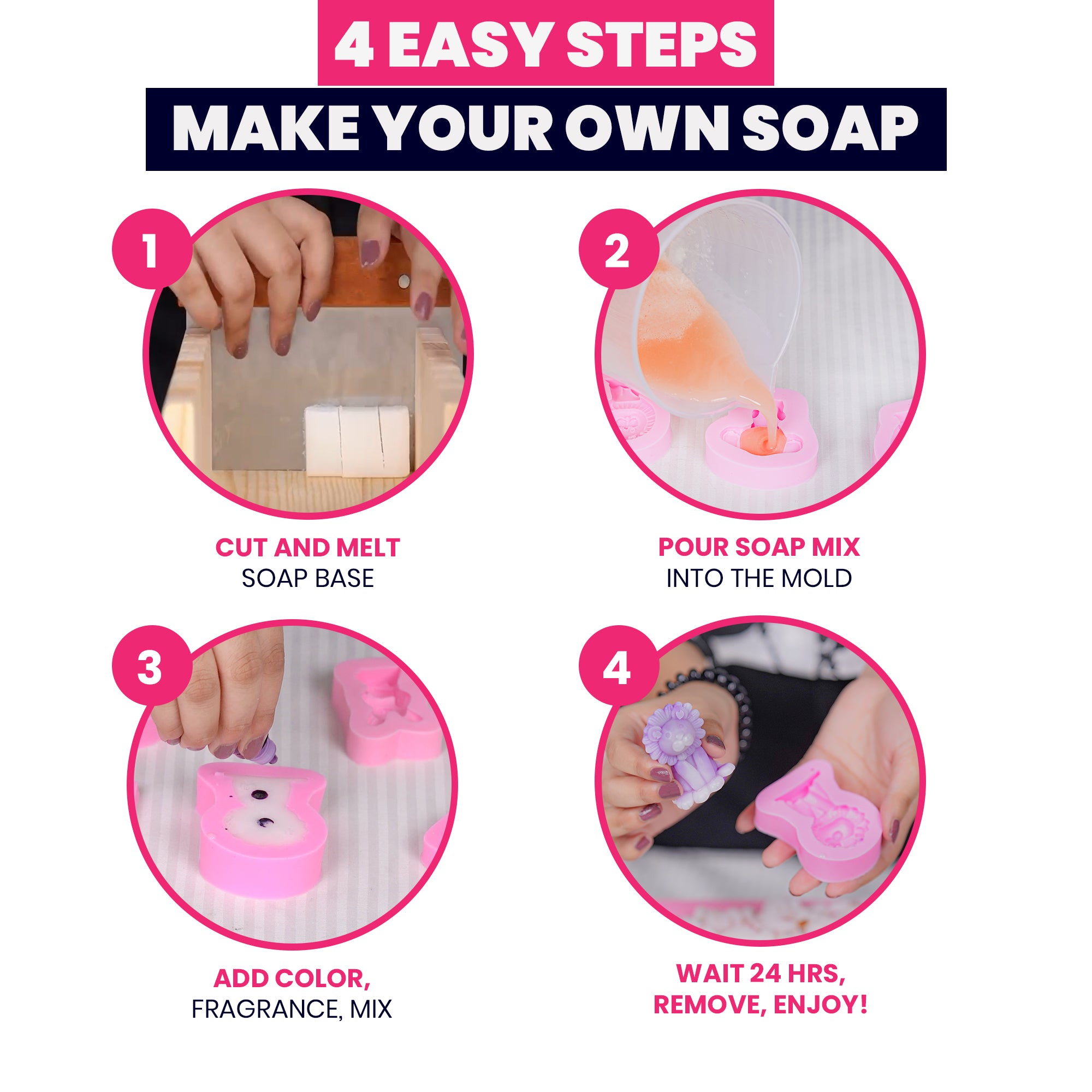 DIY Animal Theme Soap Making Kit